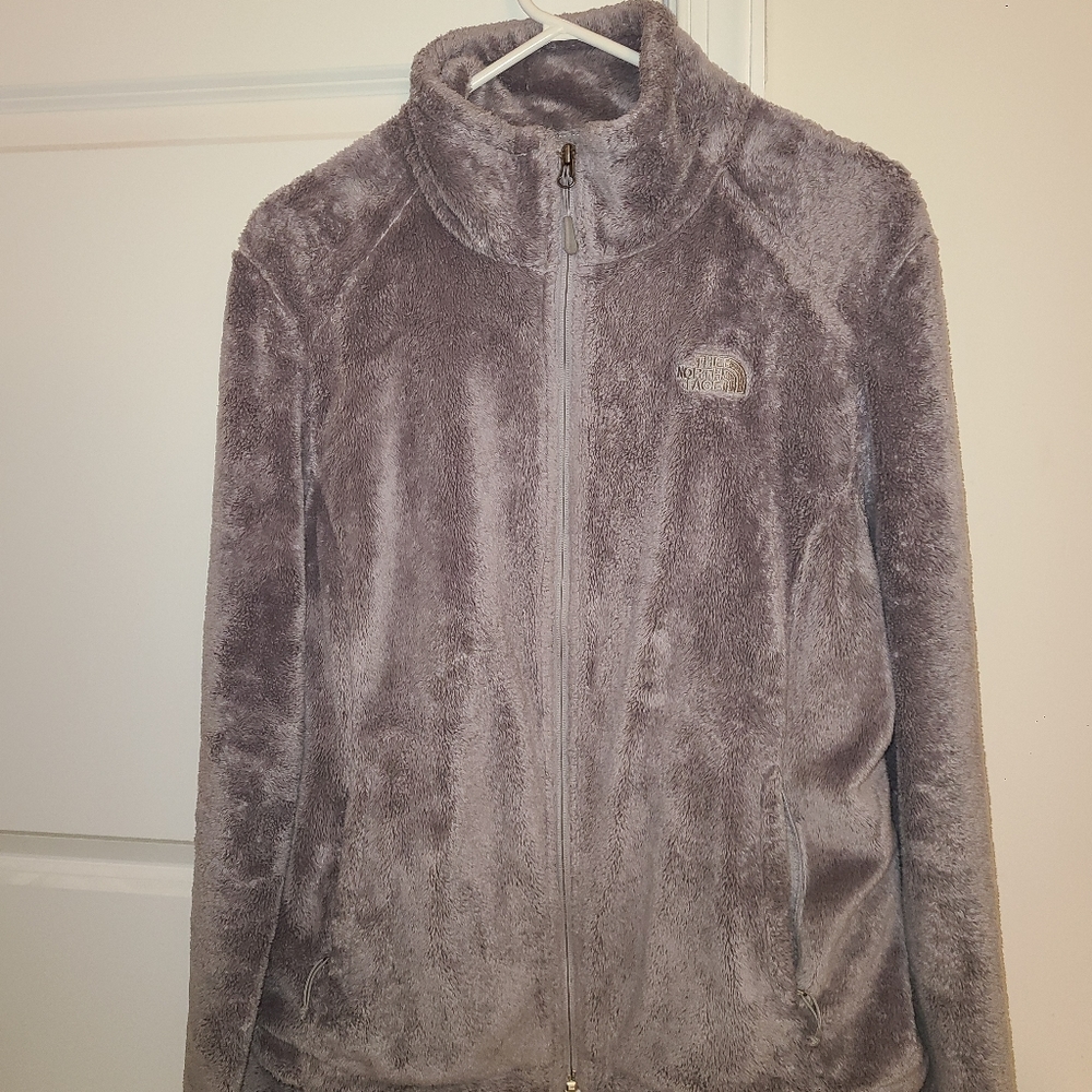 North Face grey Osito jacket